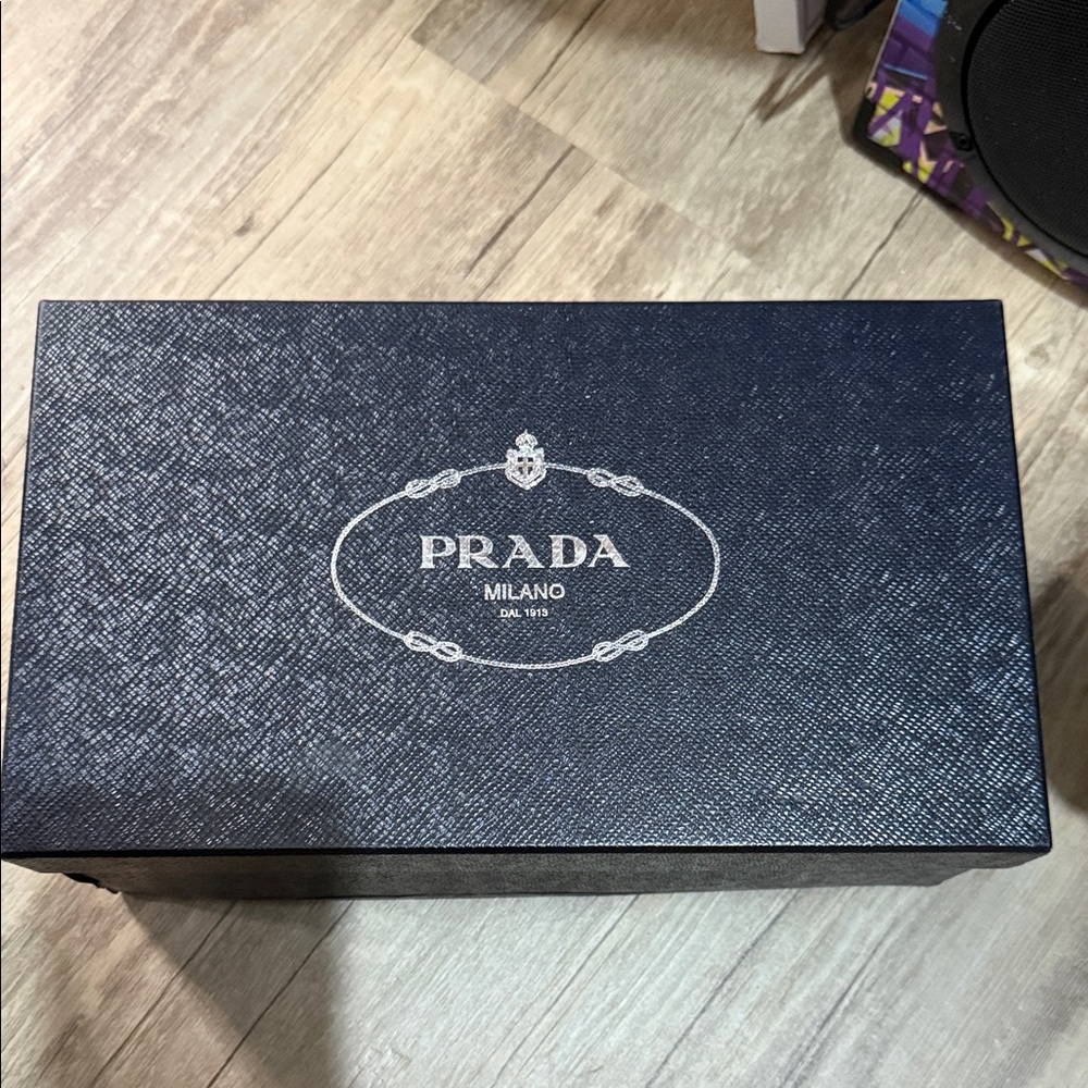 Prada Milano Textured Black Box